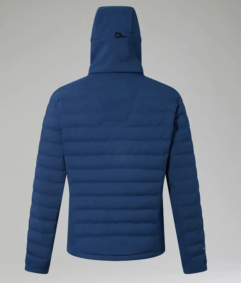 Berghaus Men's Theran Hybrid Hooded Jacket in Dark blue-1